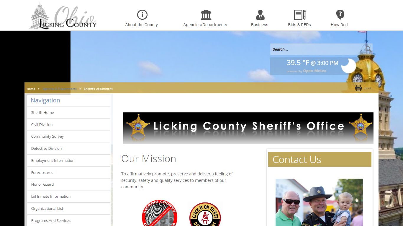 Licking County - Sheriff's Department